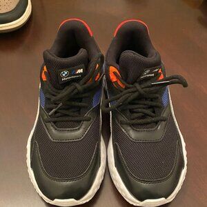 Boys Size 3 Puma (BMW) Motorsport Sneakers - Worn twice!